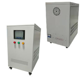 LCD Display Coil AC Metallic 30KVA Industrial Automatic Compensated Voltage Stabilizer