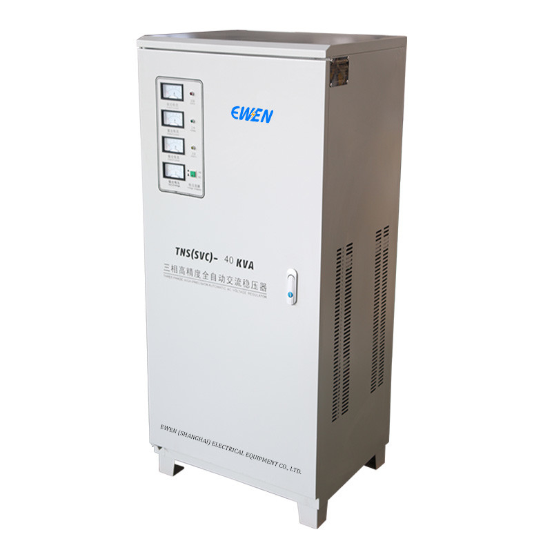 40KVA Trzyfazowy stabilizator napięcia przemysłowego AC Power Servo Automatyczny regulator napięcia 380V 400V 415V 480V