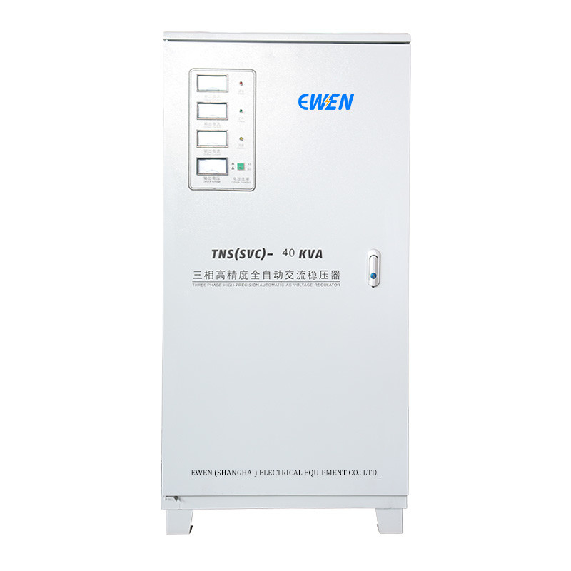 40KVA Trzyfazowy stabilizator napięcia przemysłowego AC Power Servo Automatyczny regulator napięcia 380V 400V 415V 480V