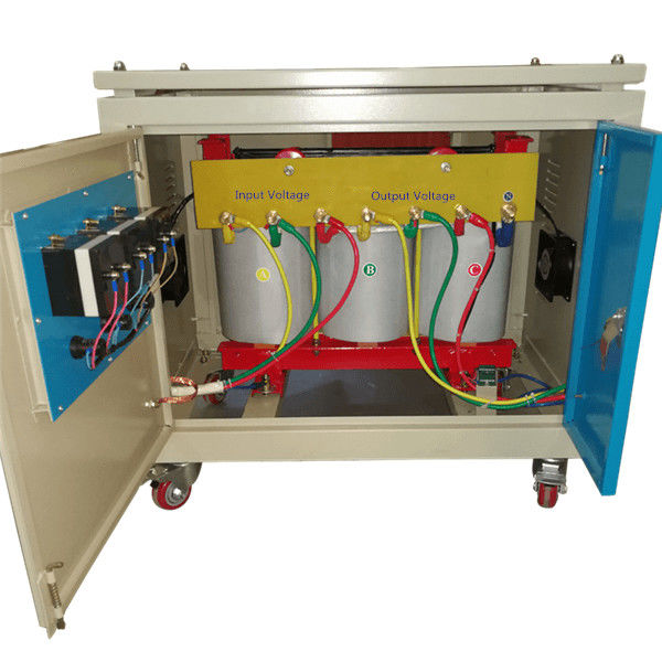 80KVA Trójfazowy transformator 380V / 220V, 3-fazowy transformator typu płaszczowego