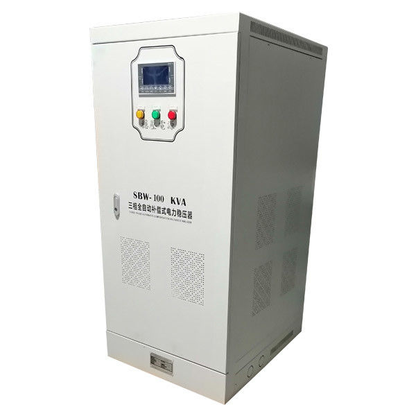 Trójfazowy automatyczny regulator napięcia 100 kva Servo Stabilizer 380 V 60 Hz 50 Hz