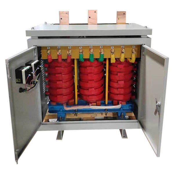 Duży prąd trójfazowy transformator 120 kVA Pręt miedziany 3-fazowy transformator