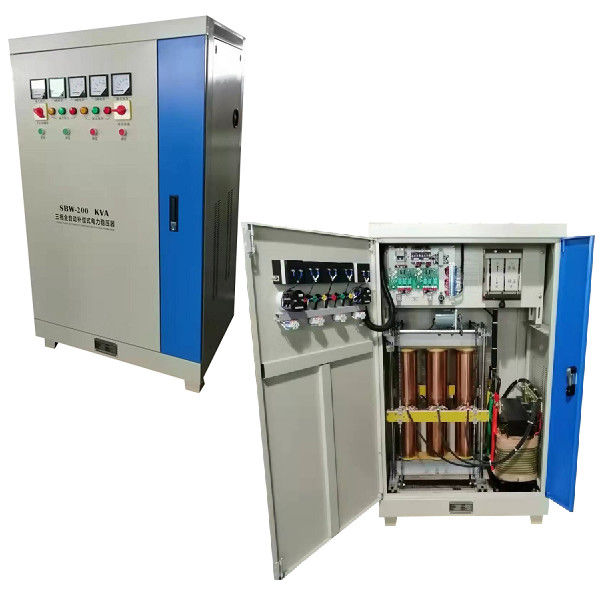 200KVA 3-fazowy miedziany automatyczny regulator napięcia 380V
